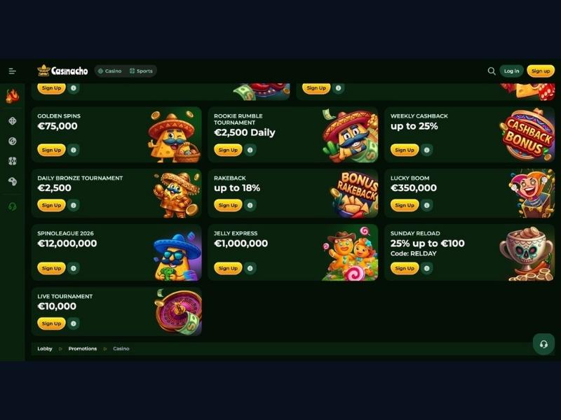 Rejestracja w Casinacho Casino (Nacho Casino): konto, strategia bonusowa dla gracza live i KYC przed pierwszą sesją